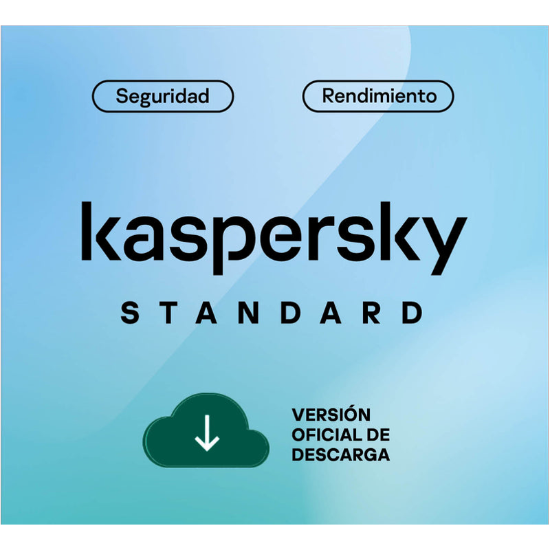ANTIVIRUS KASPERSKY STANDARD 1 DISPOSITIVO 1 AÑO ORIGINAL